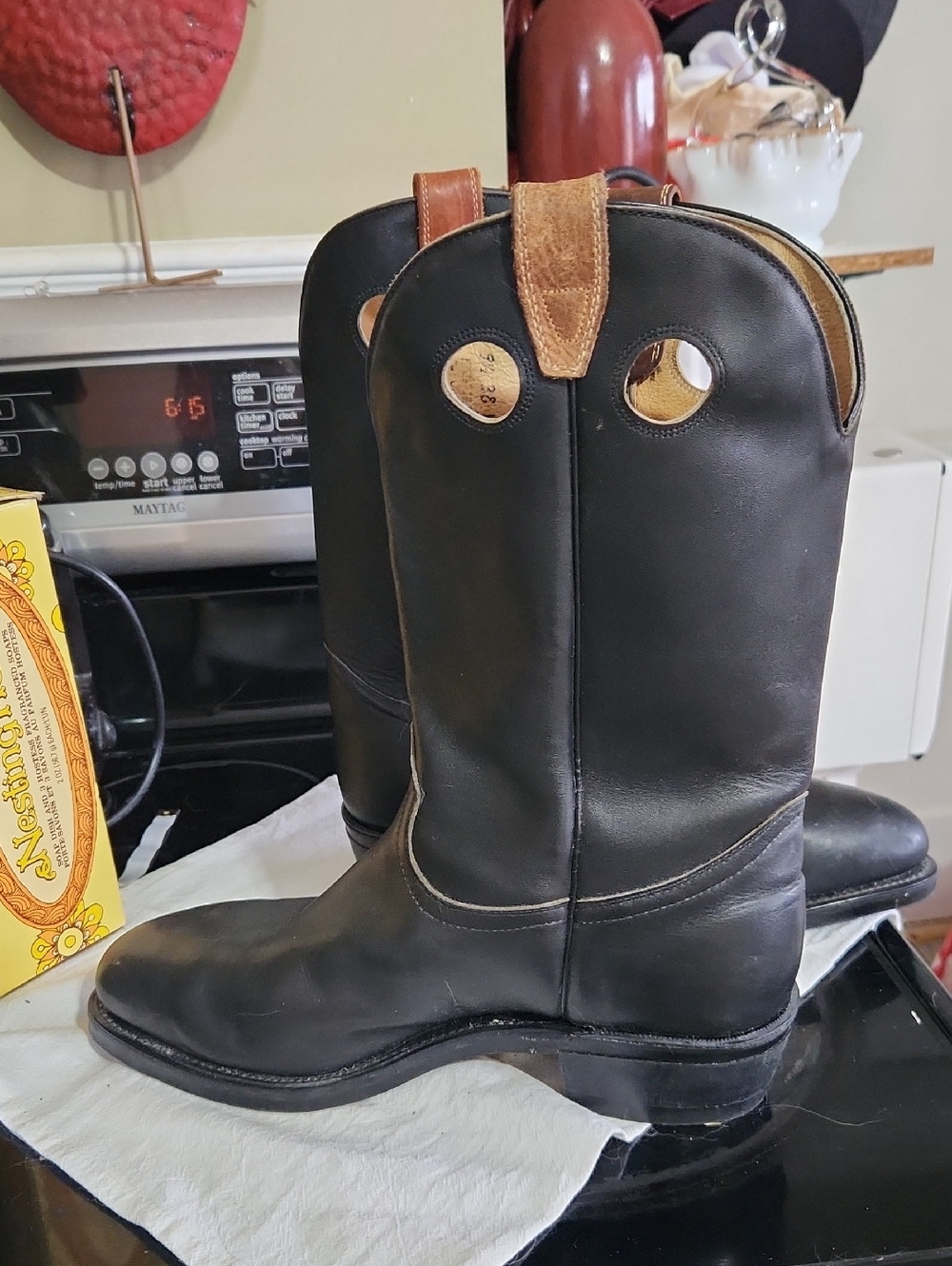 Boulet Safety Cowboy Boots